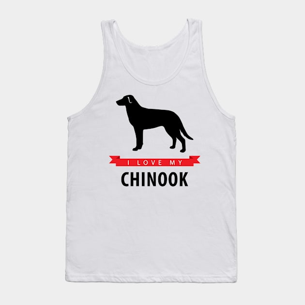 I Love My Chinook Tank Top by millersye